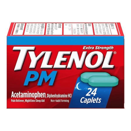 Tylenol PM Extra Strength Pain Reliever & Sleep Aid Caplets