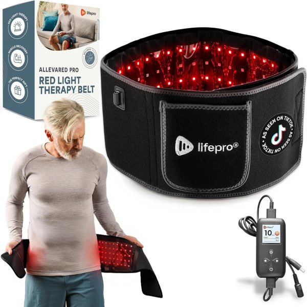 AllevaRed Light Therapy Belt