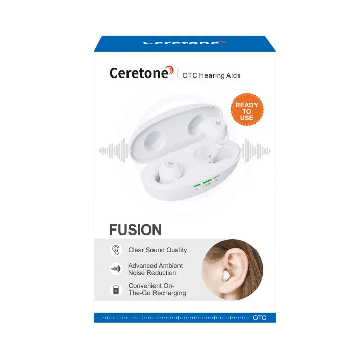 Ceretone Fusion In-The-Ear OTC Hearing Aids