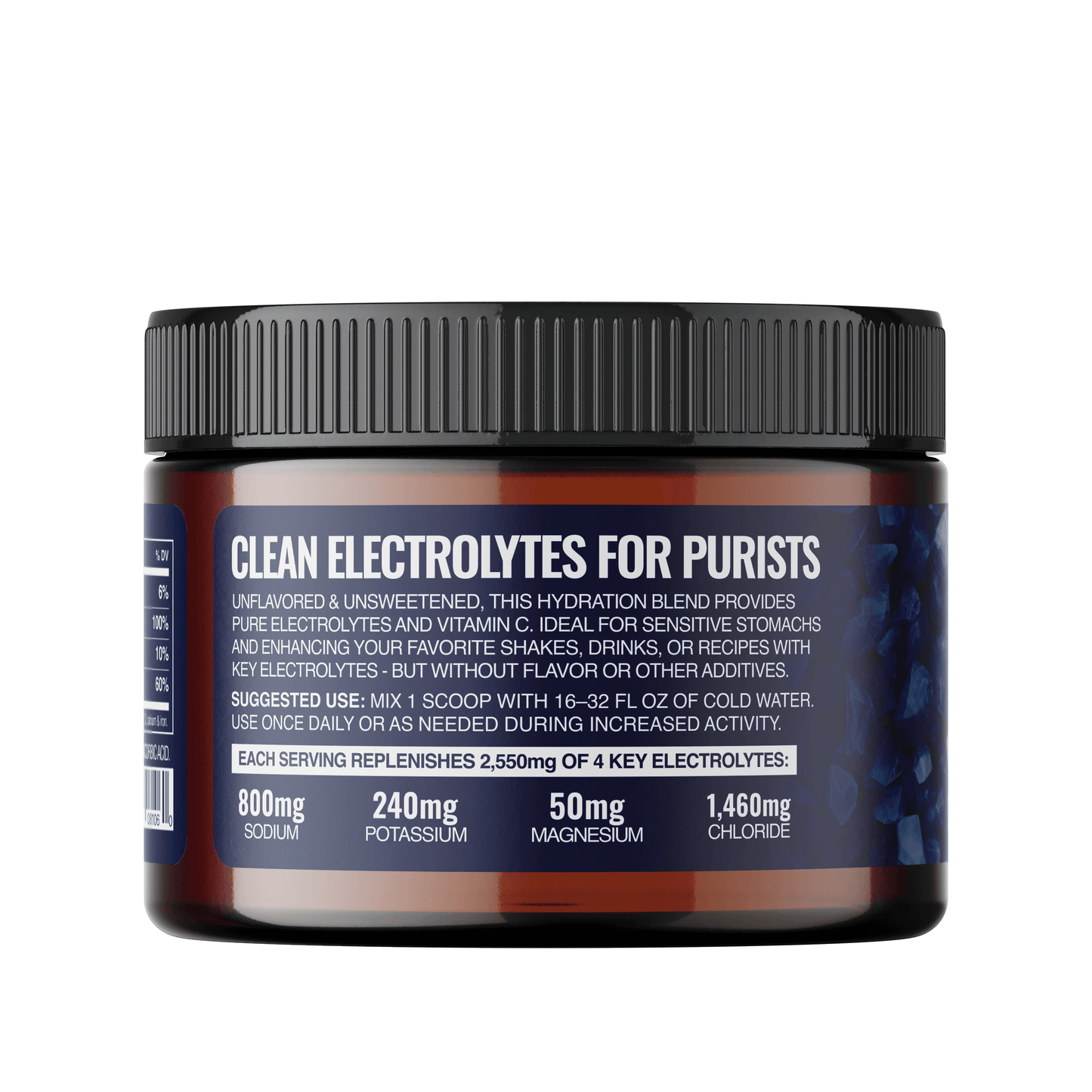 Saltivate Raw Unflavored Electrolytes, 90 servings
