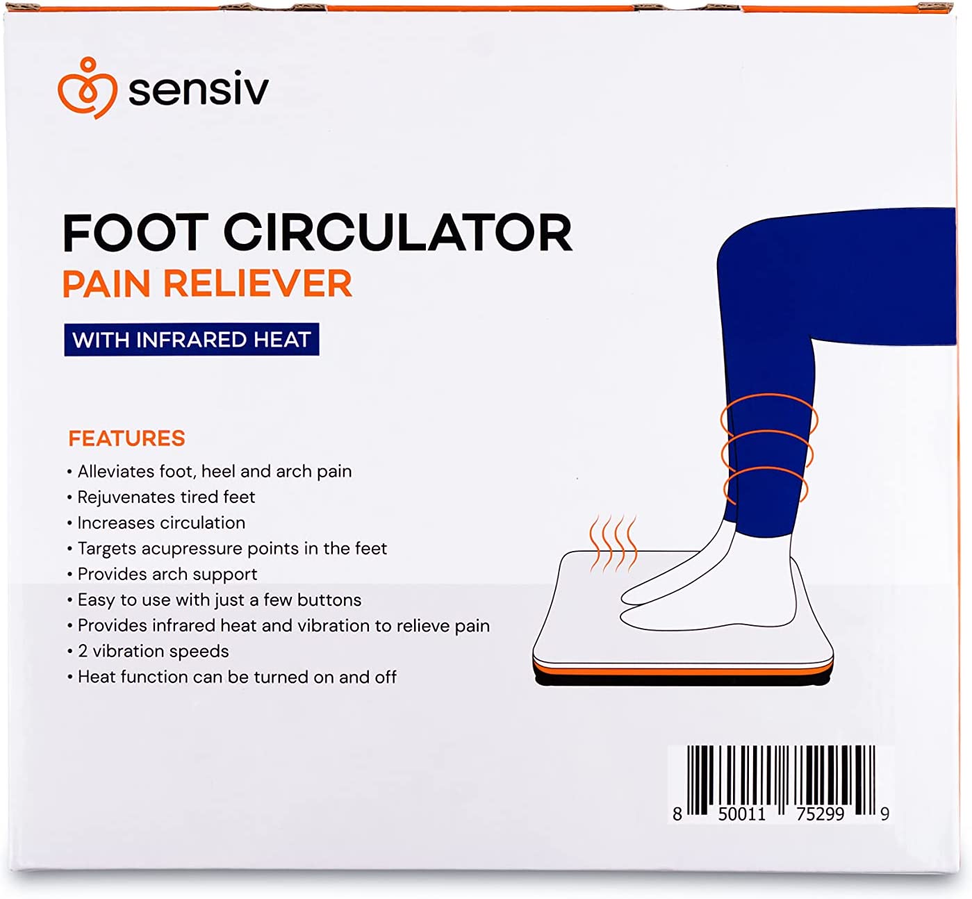 Sensiv Acupressure Infrared Blood Circulation Foot Massager