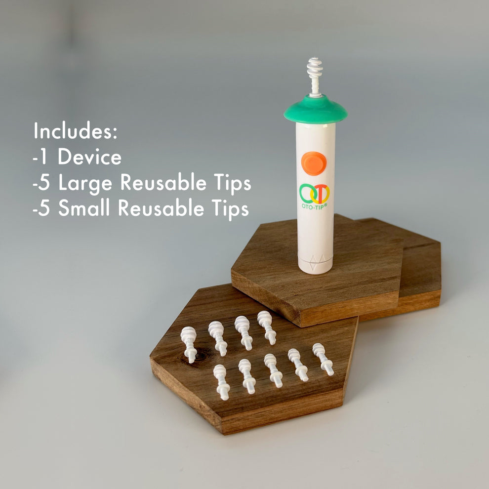 OTO-Tip Ear Wax Removal with 10 Reusable Tips