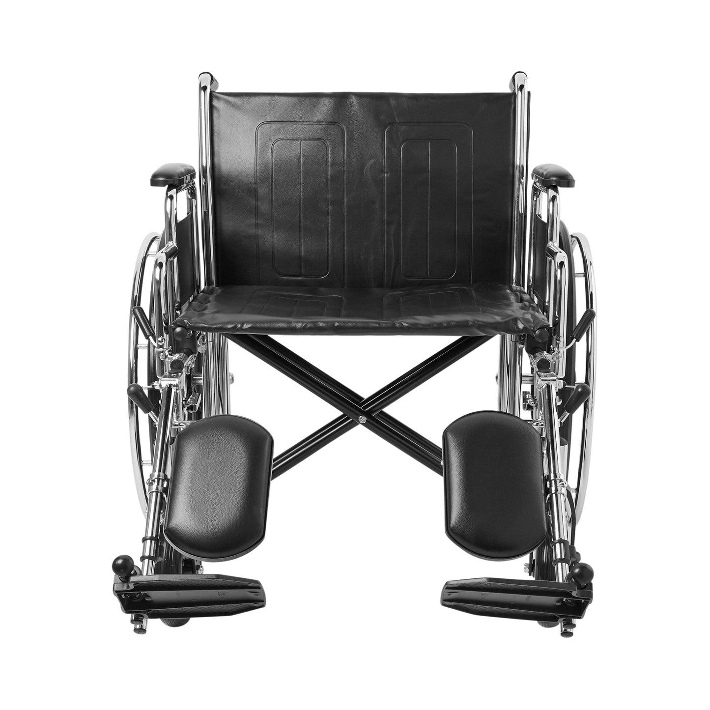 McKesson Heavy-Duty Wheelchair, 450 lb. Capacity, 22 - 24" Seat Widith