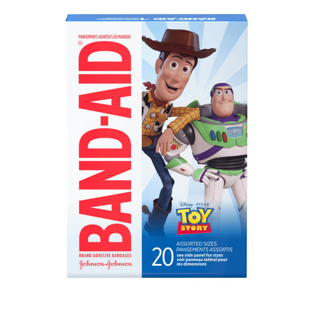 BAND-AID Adhesive Assorted Bandages Disney & Toy Story, 20 ct.