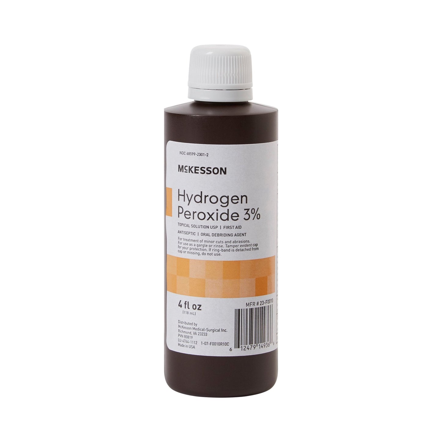 McKesson 3% Hydrogen Peroxide Antiseptic Topical Solution