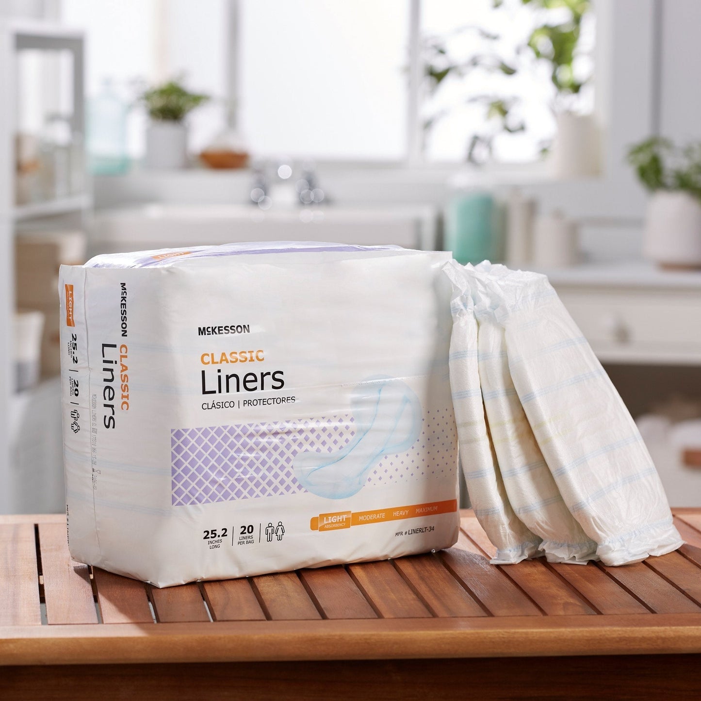 McKesson Classic Incontinence Liner