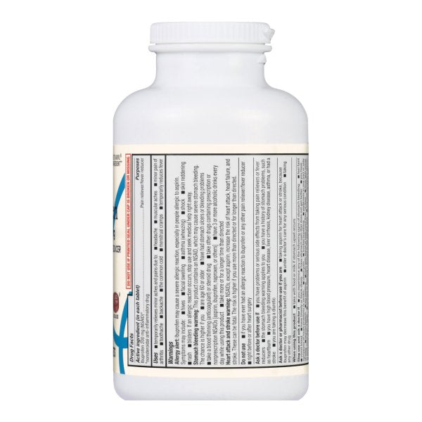 Foster & Thrive Pain Reliever & Fever Reducer, Ibuprofen Tablets, 200 mg.