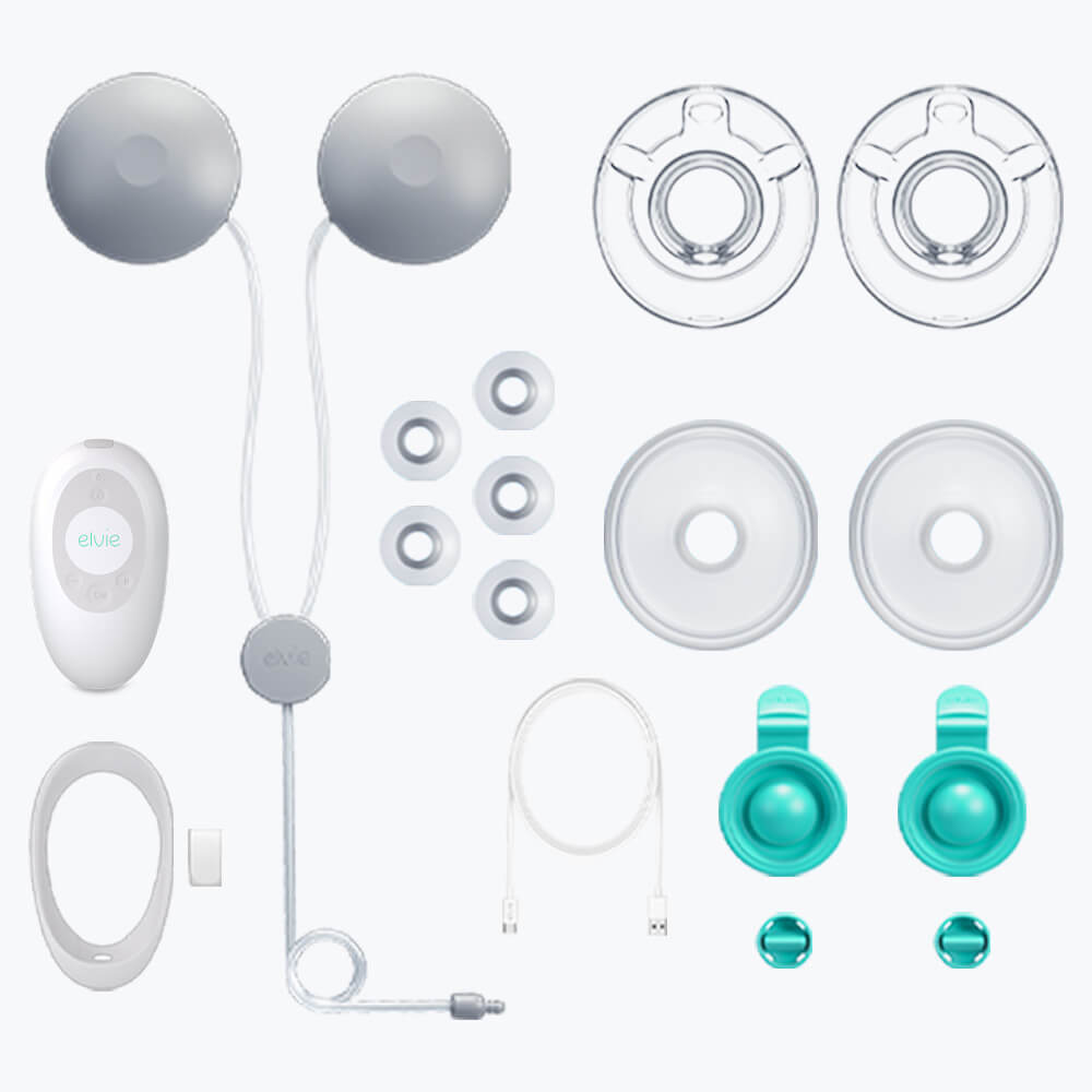 Elvie Stride 2 Hospital-Grade Suction Double Electric Breast Pump