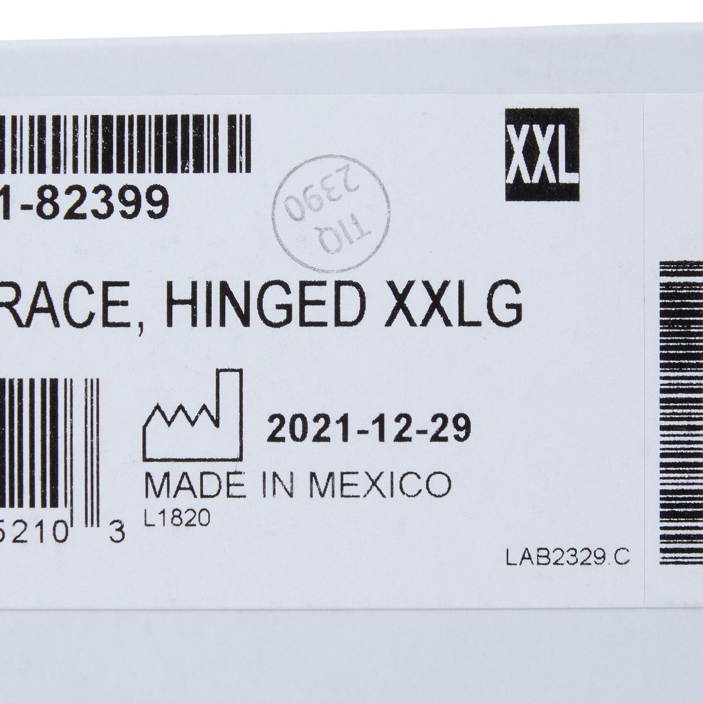 McKesson Hinged Knee Brace, Open Patella