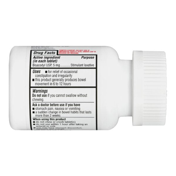 Foster & Thrive Gentle Laxative Comfort Coated Tablets, 5 mg, 100 ct