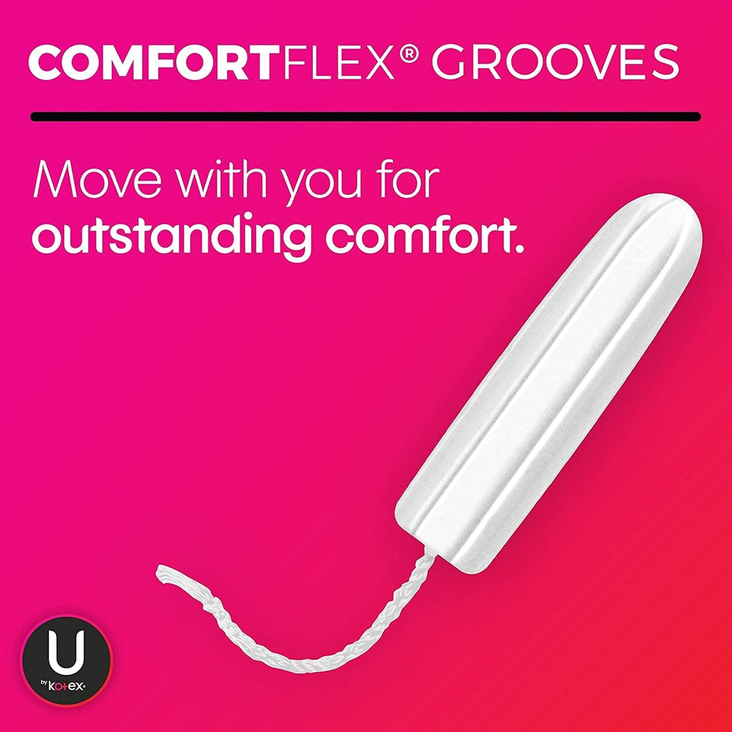 U By Kotex® Click® Compact Tampons, 16 ct