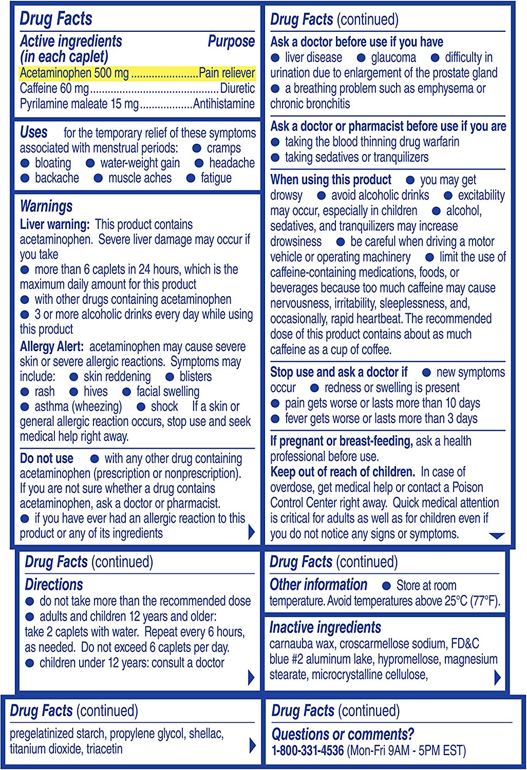 Midol® Complete Multi-Symptom Relief, 24 ct.