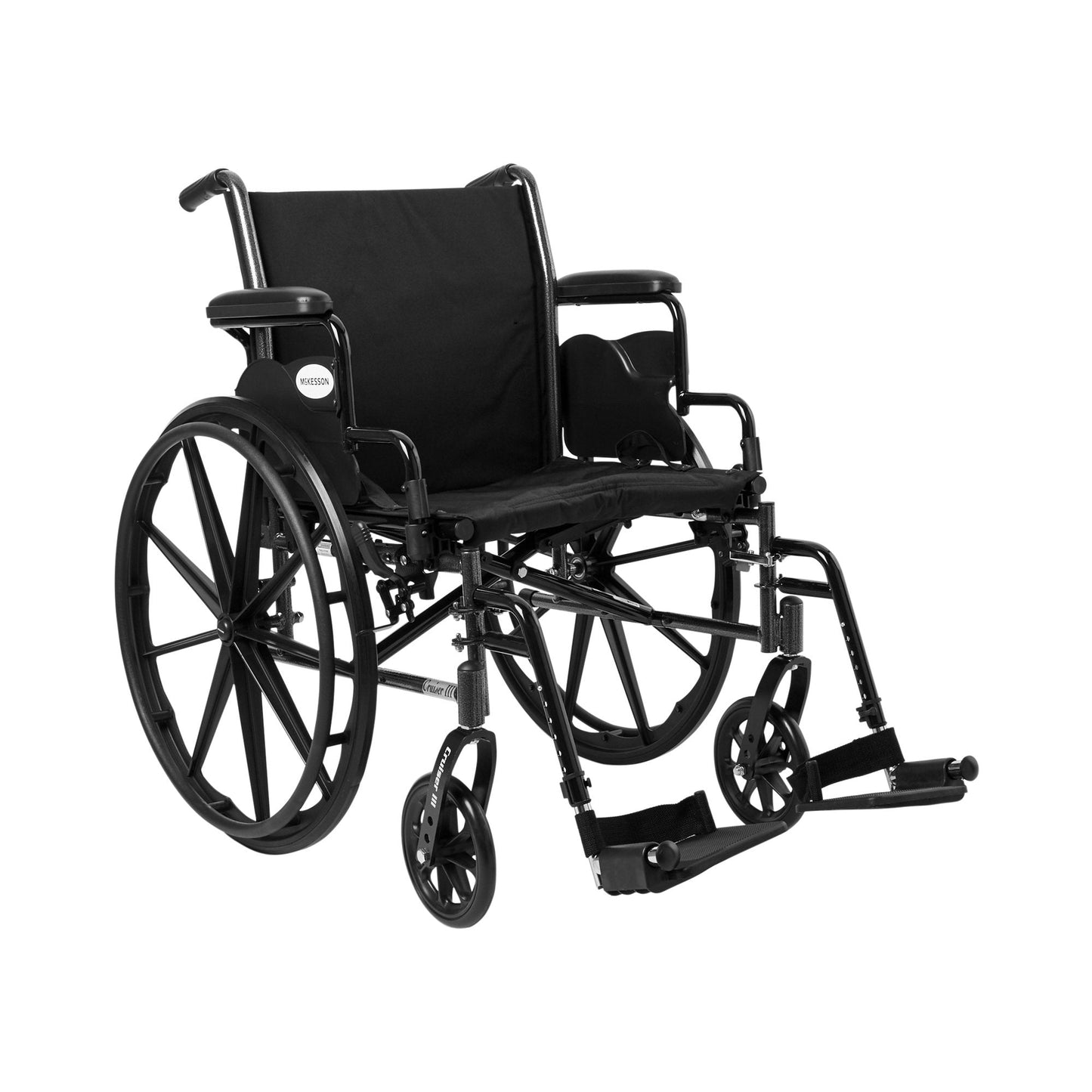 McKesson Lightweight Wheelchair, 16 - 20 Inch Seat Width