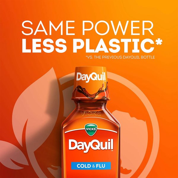 Vicks DayQuil Cough, Cold & Flu Daytime Relief Liquid