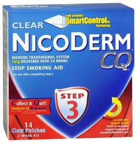 Nicoderm CQ® Step 3 Nicotine Patches, 14 mg, 14 ct.