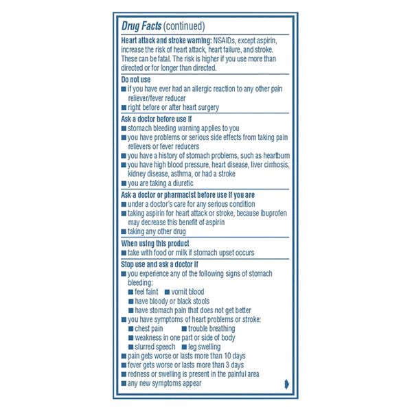 Advil® Liqui-Gels® Ibuprofen Pain Relief Capsules, 200 mg