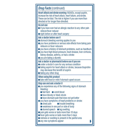 Advil® Liqui-Gels® Ibuprofen Pain Relief Capsules, 200 mg