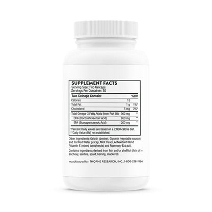 Thorne Prenatal DHA Multivitamin Gelcaps, 60 ct.