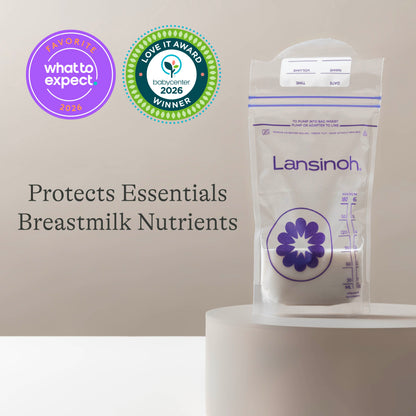 Lansinoh® Breast Milk Storage Bag, 6 oz., 50 ct.