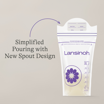 Lansinoh® Breast Milk Storage Bag, 6 oz., 50 ct.