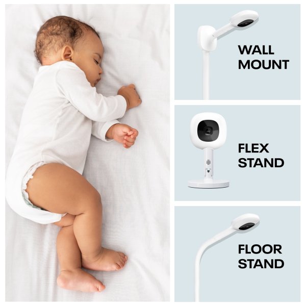Nanit Pro Smart Baby Monitor with Floor Stand