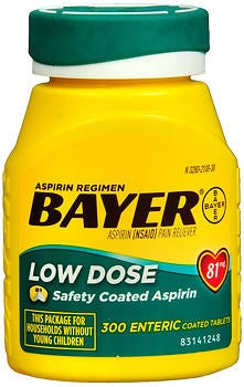 Bayer® Low Dose Aspirin Pain Relief Tablets
