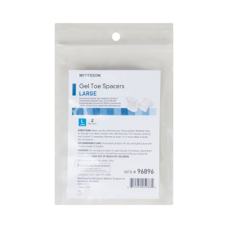 McKesson Gel Toe Spacers, 2 ct.