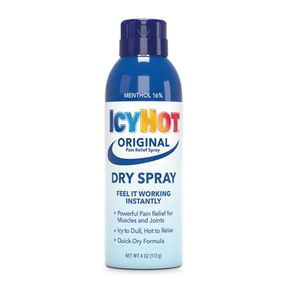 Icy Hot Menthol Dry Spray, 4 oz.