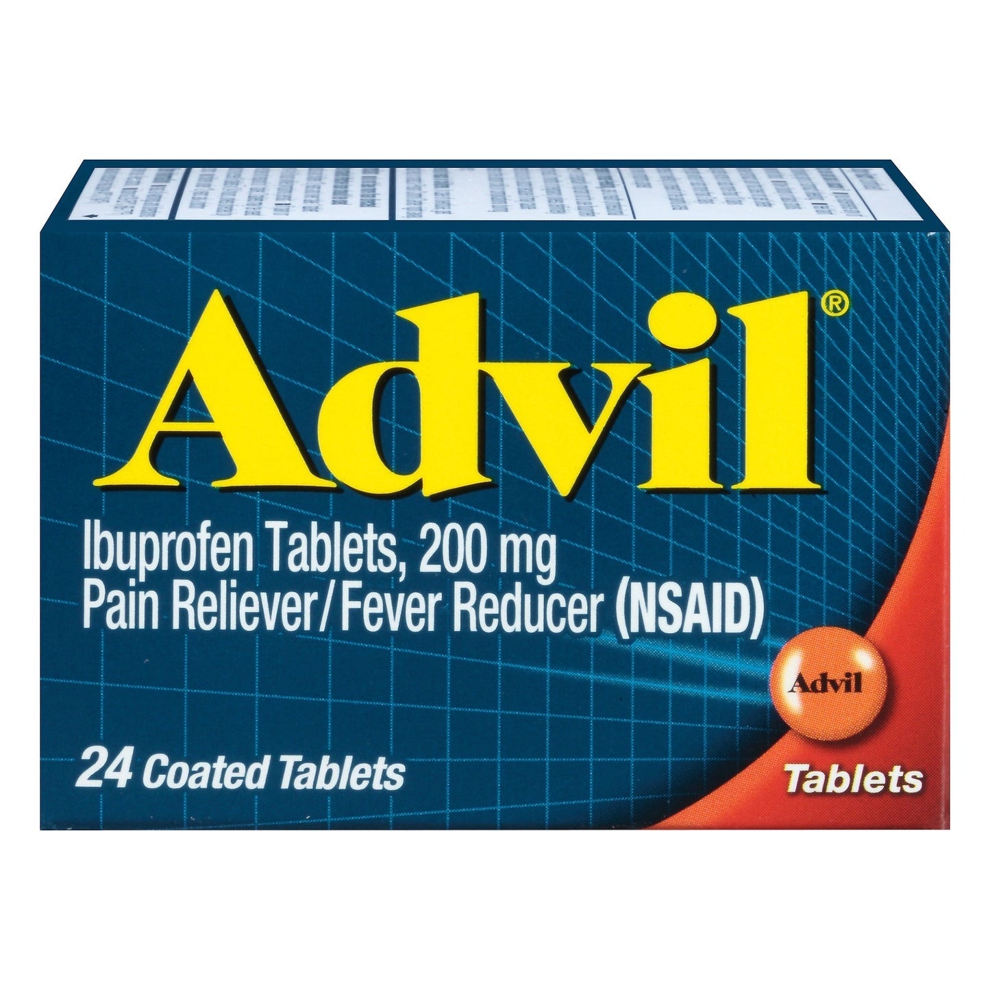 Advil Ibuprofen Pain Relief and Fever Reducer Tablets