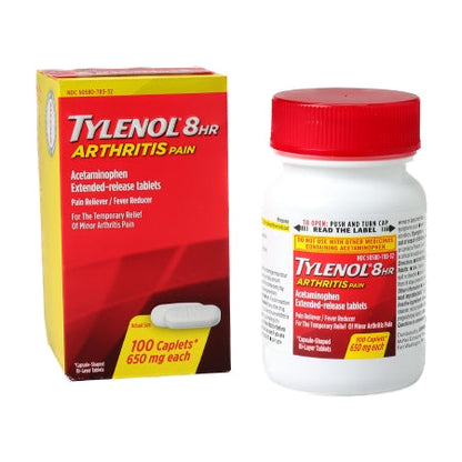 Tylenol 8 HR Arthritis Pain XR Caplets, 650 mg
