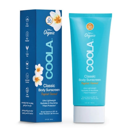 COOLA Organic Hydrating Sunscreen Lotion, SPF 30 - 70, 5 oz.