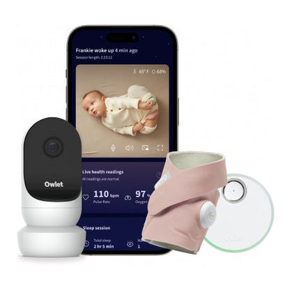 Owlet Dream Sock Duo 2 Smart Baby Monitor, FDA-Cleared