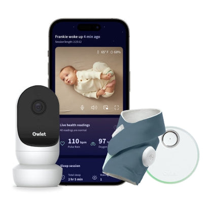 Owlet Dream Sock Duo 2 Smart Baby Monitor, FDA-Cleared