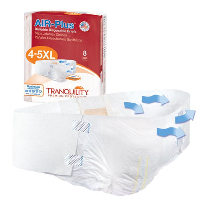 Tranquility® AIR-Plus™ Maximum Protection Bariatric Incontinence Brief with Tabs