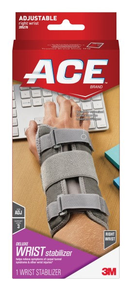 3M™ Ace™ Deluxe Adjustable Wrist Stabilizer, One Size Fits Most