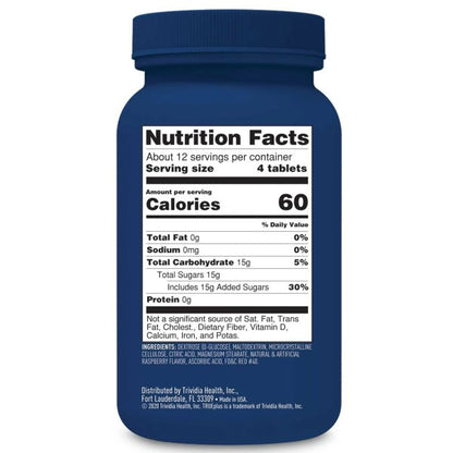 TRUEplus™ Glucose Supplement Chewable Tablets. 4 - 15 mg.