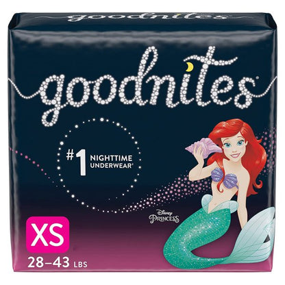 GoodNites® Absorbent Nighttime Underwear For Girls