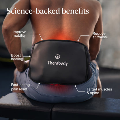 Therabody ThermBack LED 4-in-1 Back Wrap for Pain Relief