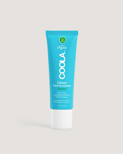 COOLA Organic Face Sunscreen Lotion, SPF 30 - 50, 1.7 oz.