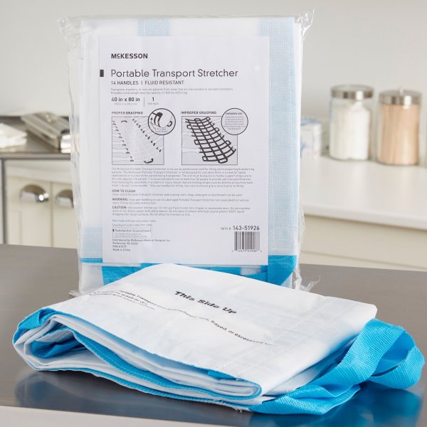 Transfer Sheet McKesson White 40 X 80 Inch 14 Handles