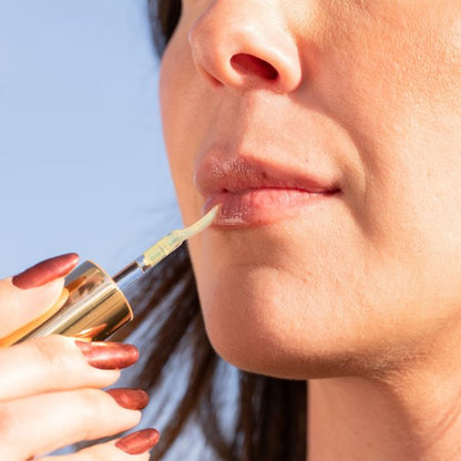 Coola Classic Liplux Organic Hydrating Lip Oil Sunscreen SPF 30, Golden Glow