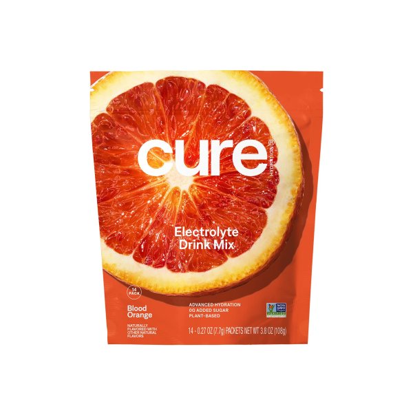 Cure Hydrating Electrolyte Powder Mix Packets