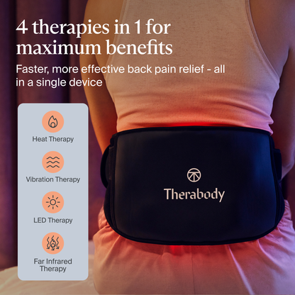 Therabody ThermBack LED 4-in-1 Back Wrap for Pain Relief
