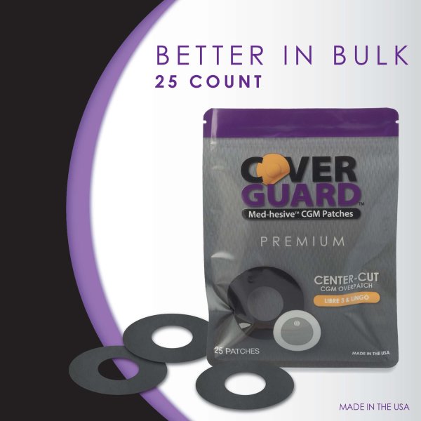 CoverGuard Overpatches for Freestyle Libre, 25 ct.