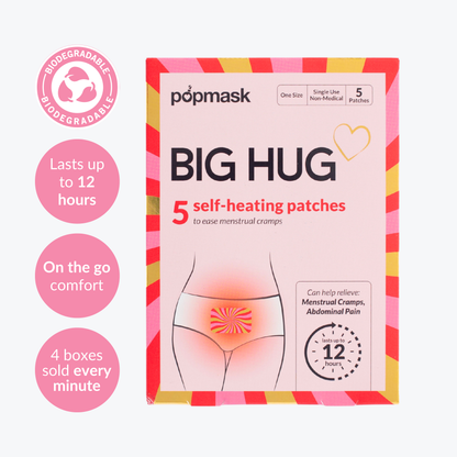 Popmask Big Hug Self-Heating Patch Bundle, 15 Patches