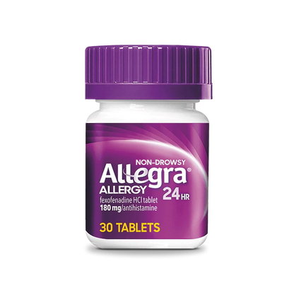 Allegra 24 Hour Allergy Relief Tablets, Non-Drowsy