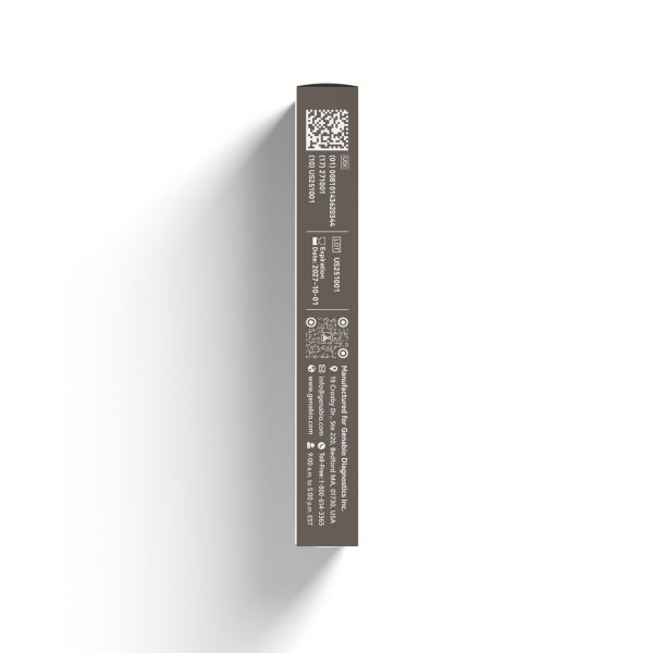 GenaCheck COVID-19/Flu A & B Rapid Self-Test, 2 Tests