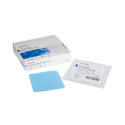 McKesson Hydrogel Sheet Dressing, 4 x 4 Inch