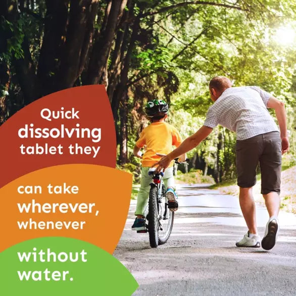 Children's Allergy Relief Zyrtec Oral Dissolve Tablet, Citrus, 12 ct.