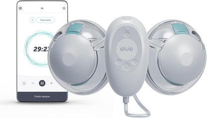 Elvie Stride 2 Hospital-Grade Suction Double Electric Breast Pump
